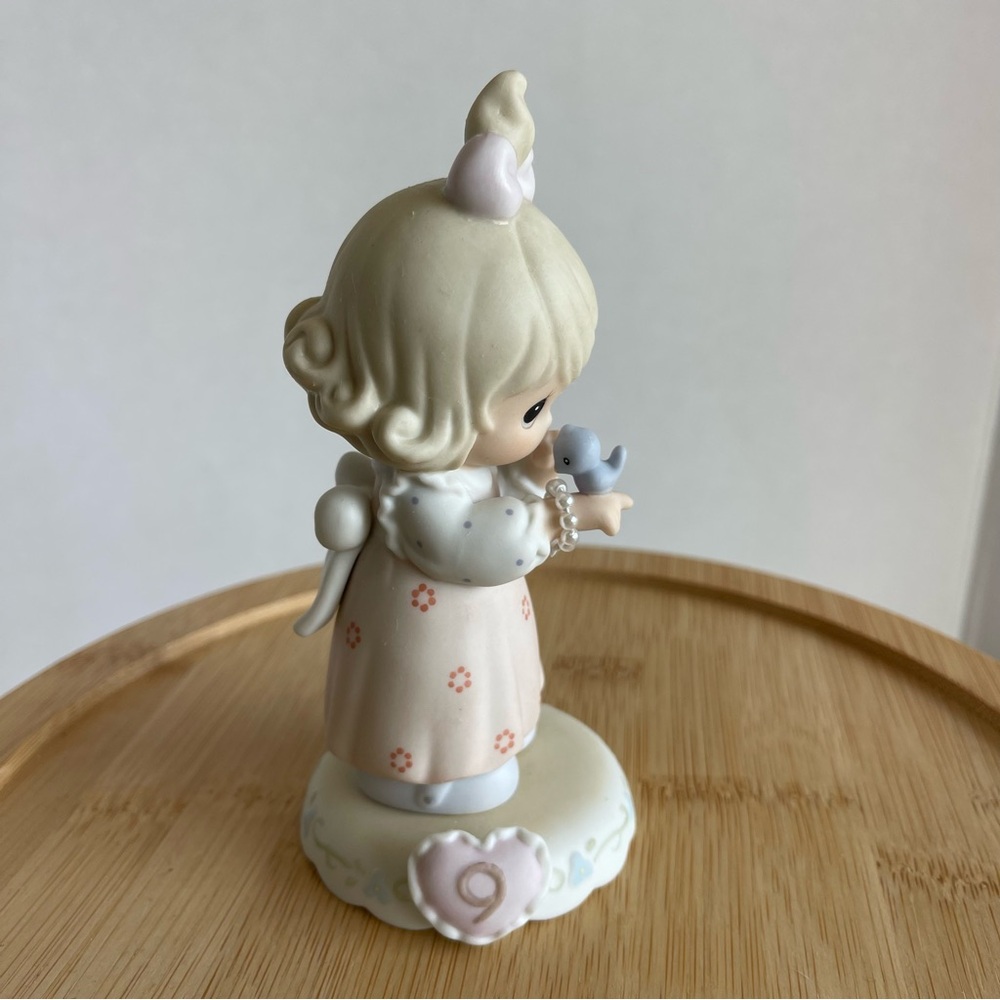 Precious Moments Growing In Grace Blonde Age Nine Birthday Girl 9 154036